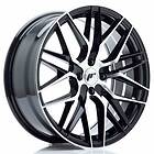 Japan Racing JR28 Gloss Black / Machined Face 7,5X18 4/100 ET40 CB67,1