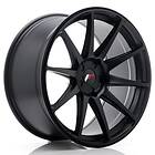 Japan Racing JR11 Matt Black 10X20 ET20-40 CB74,1