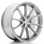 Japan Racing JR37 Silver Machined Face 8X18 ET20-45 CB72,6