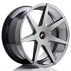 Japan Racing JR20 Hyper Black 10X20 ET20-40 CB74,1