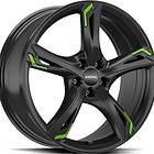 Ronal R62 Green Jet Black 8X19 5/112 ET50 CB76