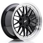 Japan Racing JR23 Gloss Black with Machined Lip 9,5X19 ET20-48 CB74,1