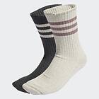 Adidas 3-Stripes Lounge Crew Socks 2 Pairs