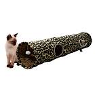 Flamingo Leopard Cat Tunnel 90X25cm