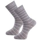 Trofé Bamboo Small Stripe Socks 2-pack