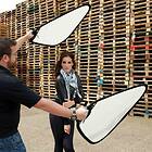 Lastolite TriGrip Reflector 75cm Sunfire/Silver