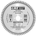 CMT Sågklinga för trä 292; 210x2.8x30.0 mm; Z64; 15°
