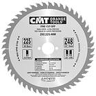 CMT Sågklinga för trä 292; 225x2.8x30; Z48; 10°