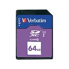 Verbatim Premium SDXC Class 10 UHS-I U1 64GB