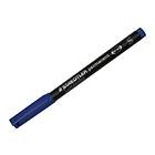 Staedtler Lumocolor 313 Märkpenna (blå)