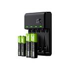 Green Cell VitalCharger 4x AA-akkulaturirier 2000mAh