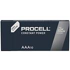 Duracell Batteri PROCELL Constant Micro, AAA, LR03 1.5V 10-pack