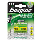 Energizer Accu Recharge Power Plus AAA HR03 700mAh NiMH 2-pack