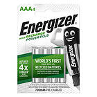 Energizer Accu Recharge Power Plus AAA-HR03 700 mAh 4-pack