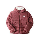 The North Face Printed Revers Down Hooded Jacket (Flicka)