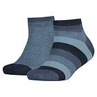Tommy Hilfiger 2-pack Basic Stripe Quarter Socks