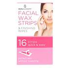 Skin Academy Pretty Smooth Facial Wax Strips & Finishing Wipes