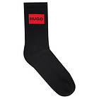 Hugo Boss Rib Label Quarter Socks 2-pack