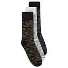 Alpha Industries Graphic All Over Print Socks 3-pack