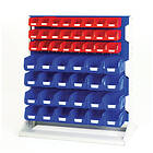 Bott 1125mm HIGH DBL/SIDE LOUVRE PANEL RACK W/ 96PC BIN KIT