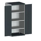 Bott Cubio Storage Cabinet 2 Perfo Doors 1600 x 800 650mm