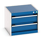 Bott Cubio Drawer Cabinet 2 Drawers 400 x 525 525mm