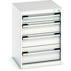 Bott Cubio Drawer Cabinet 4 Drawers 700 x 525 525mm
