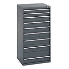 Bott 77V CABINET 9 DRAWERS 75KG UDL PER DRAWER SHELF