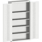 Bott Cubio Storage Cabinet 2 Perfo Doors 2000 x 1050 525mm