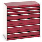 Bott Cubio Drawer Cabinet 6 Drawers 1000 x 1050 650mm