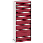 Bott Cubio Drawer Cabinet 9 Drawers 1600 x 650 525mm