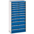 Bott Cubio Drawer Cabinet 11 Drawers 1600 x 800 525mm
