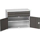 Bott Verso Combination Cupboard 1050x550x800mm 2x Drawers Light