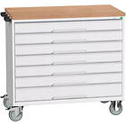 Bott VERSO MOBILE 7 DRAWER CABINET 1050x600x980 W/ MPX WORKTOP L