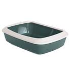 Savic Iriz Cat Litter Box Med Kant Opened