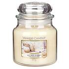Yankee Candle Medium Jar Soft Wool & Amber