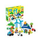 Mega Bloks Green Town Build & Learn Eco House