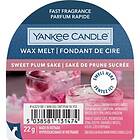 Yankee Candle Wax Melts Sweet Plum Sake