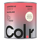 Col.r Lackfärg Halvblank Antikvit 0,5L