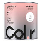 Col.r Lackfärg Matt Vit 0,5L