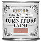 Rust-Oleum Chalky Finish Furniture Paint Fire Brick 125ml