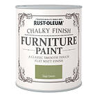 Rust-Oleum Chalky Finish Furniture Paint Sage Green 750ml