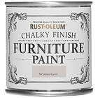 Rust-Oleum Chalky Finish Furniture Paint Winter Grey 125ml