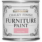 Rust-Oleum Chalky Finish Furniture Paint Dusky Pink 125ml