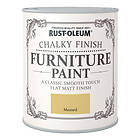 Rust-Oleum Chalky Finish Furniture Paint Mustard 750ml