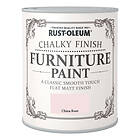 Rust-Oleum Chalky Finish Furniture Paint China Rose 750ml