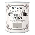 Rust-Oleum Chalky Finish Furniture Paint Flint 750ml