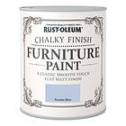 Rust-Oleum Chalky Finish Furniture Paint Powder Blue 750ml