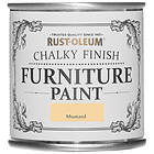 Rust-Oleum Chalky Finish Furniture Paint Mustard 125ml