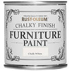 Rust-Oleum Chalky Finish Furniture Paint Chalk White 125ml